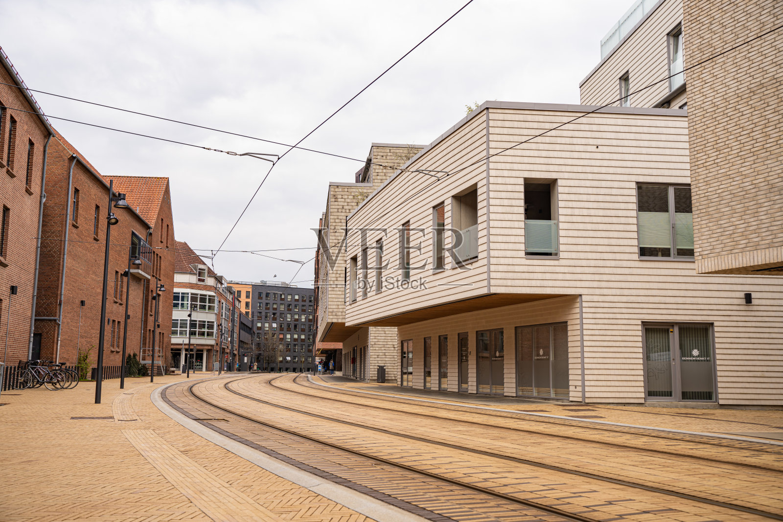 欧登塞的现代建筑照片摄影图片