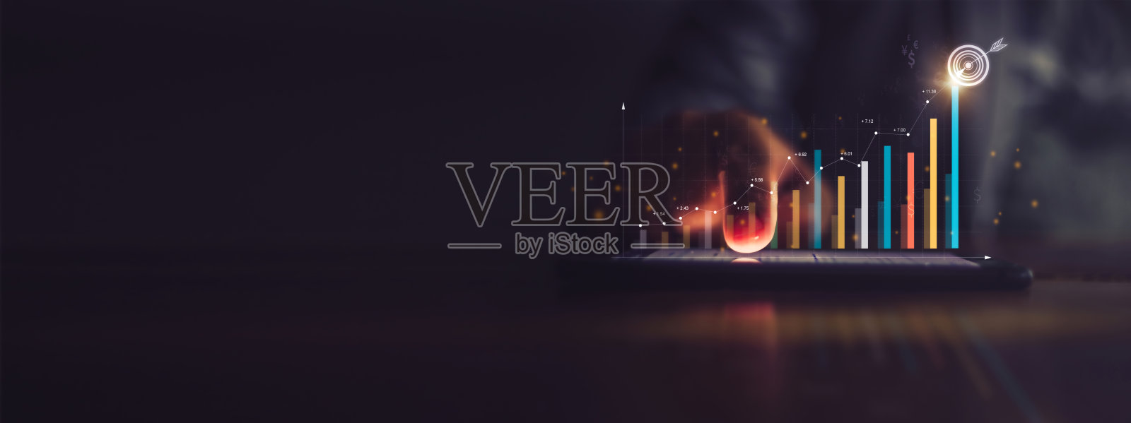 业务，增长，经理，数据，图表照片摄影图片