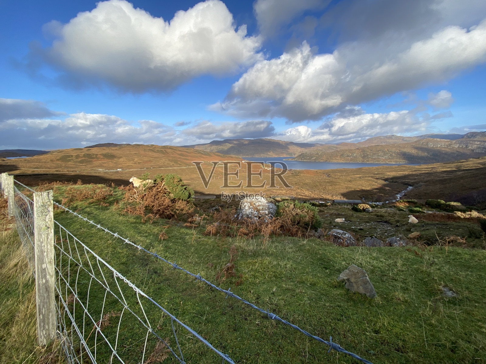 格伦杜湖 - 苏格兰照片摄影图片