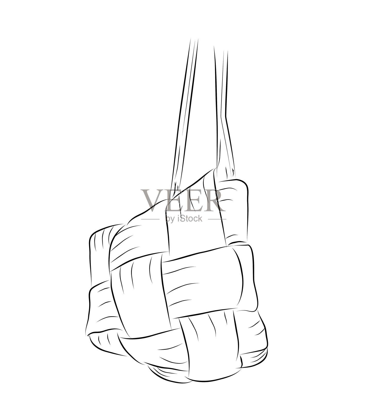 Ketupat - 草图 01 07A插画图片素材