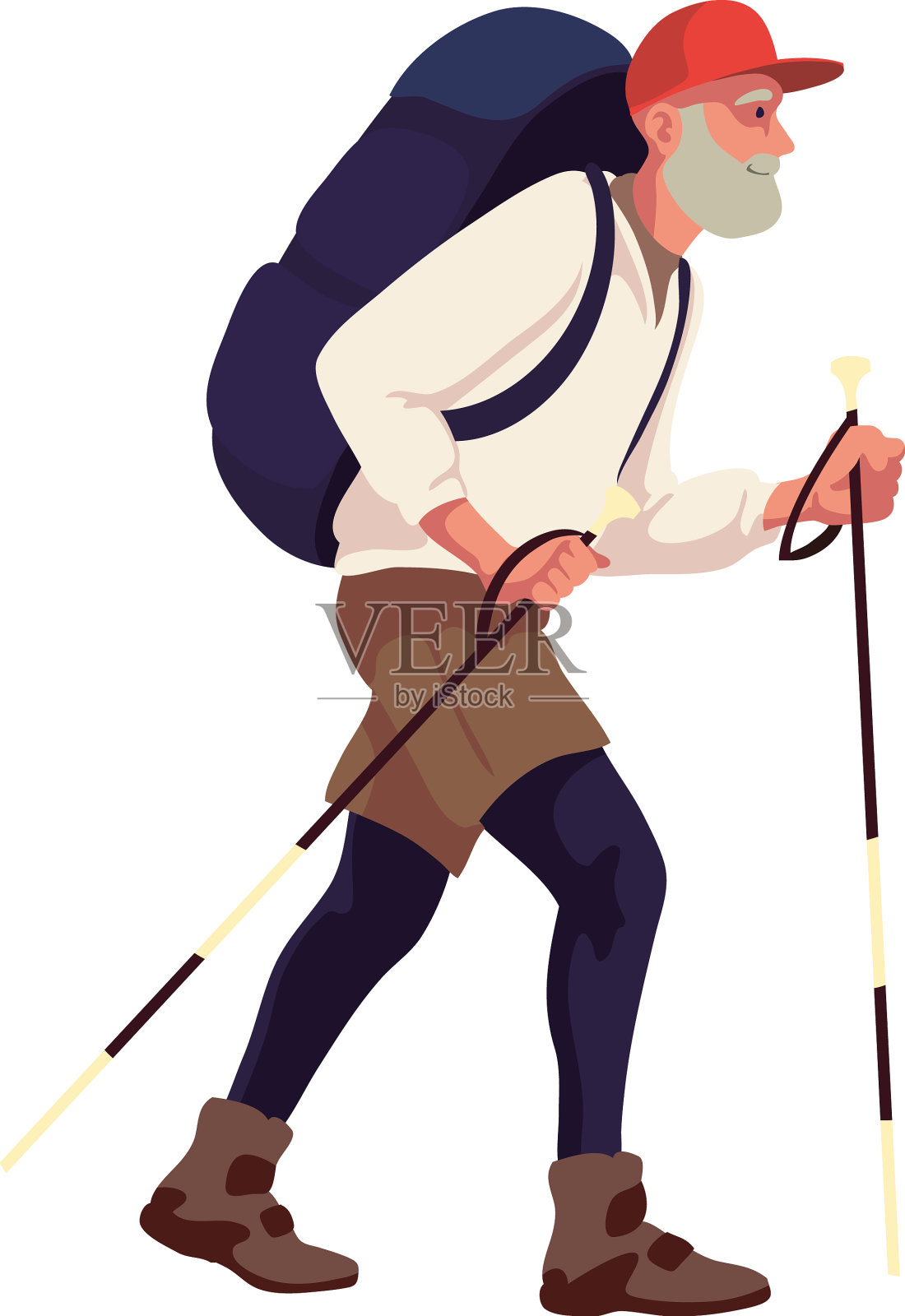 老人设计设计元素图片