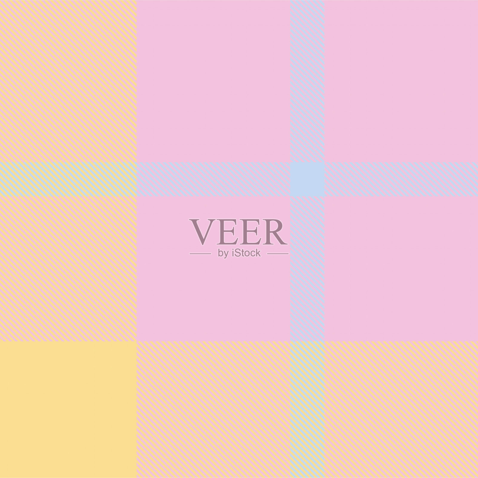 粉彩经典格纹纹理无缝图案插画图片素材