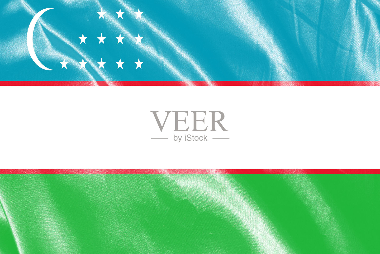 旗帜画在丝绸的背景上照片摄影图片