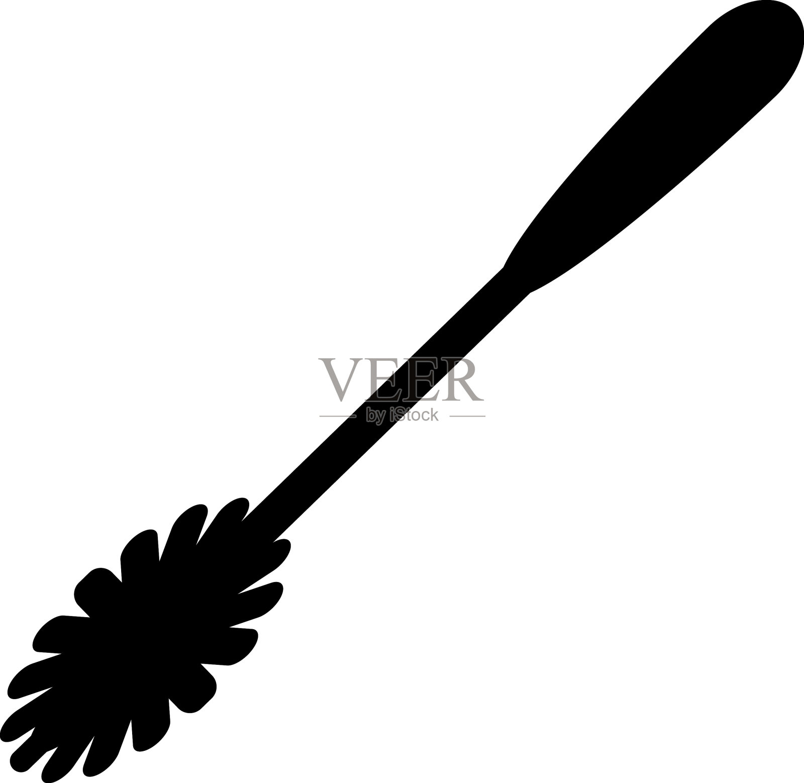 马桶刷图标设计元素图片