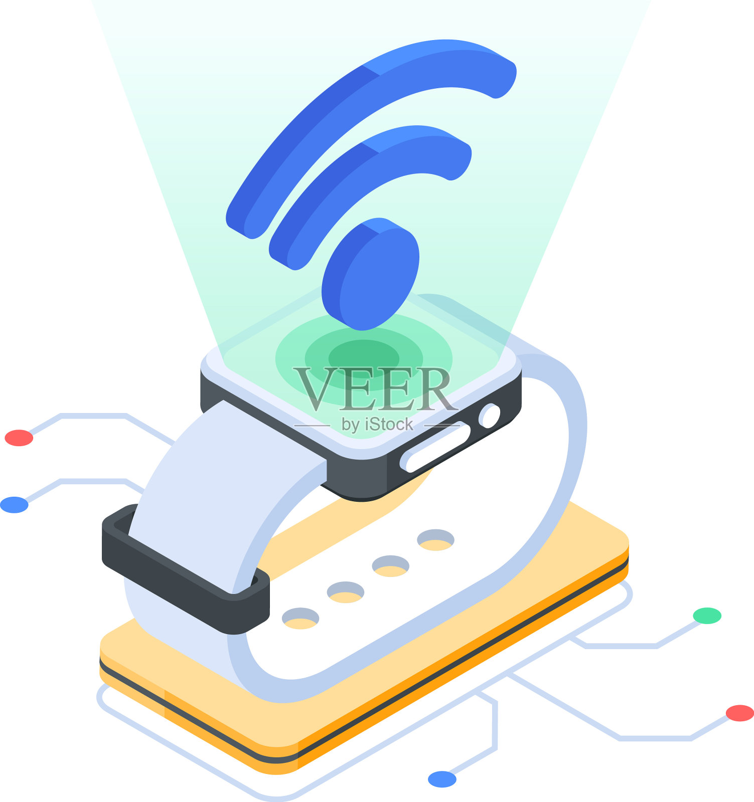 智能手表设计元素图片