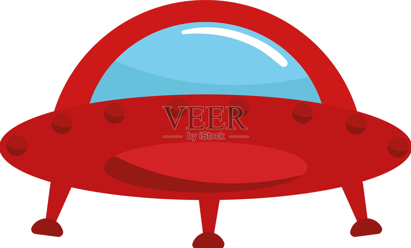 UFO太空图标设计元素图片