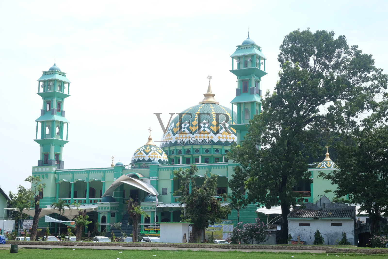 大清真寺。照片摄影图片