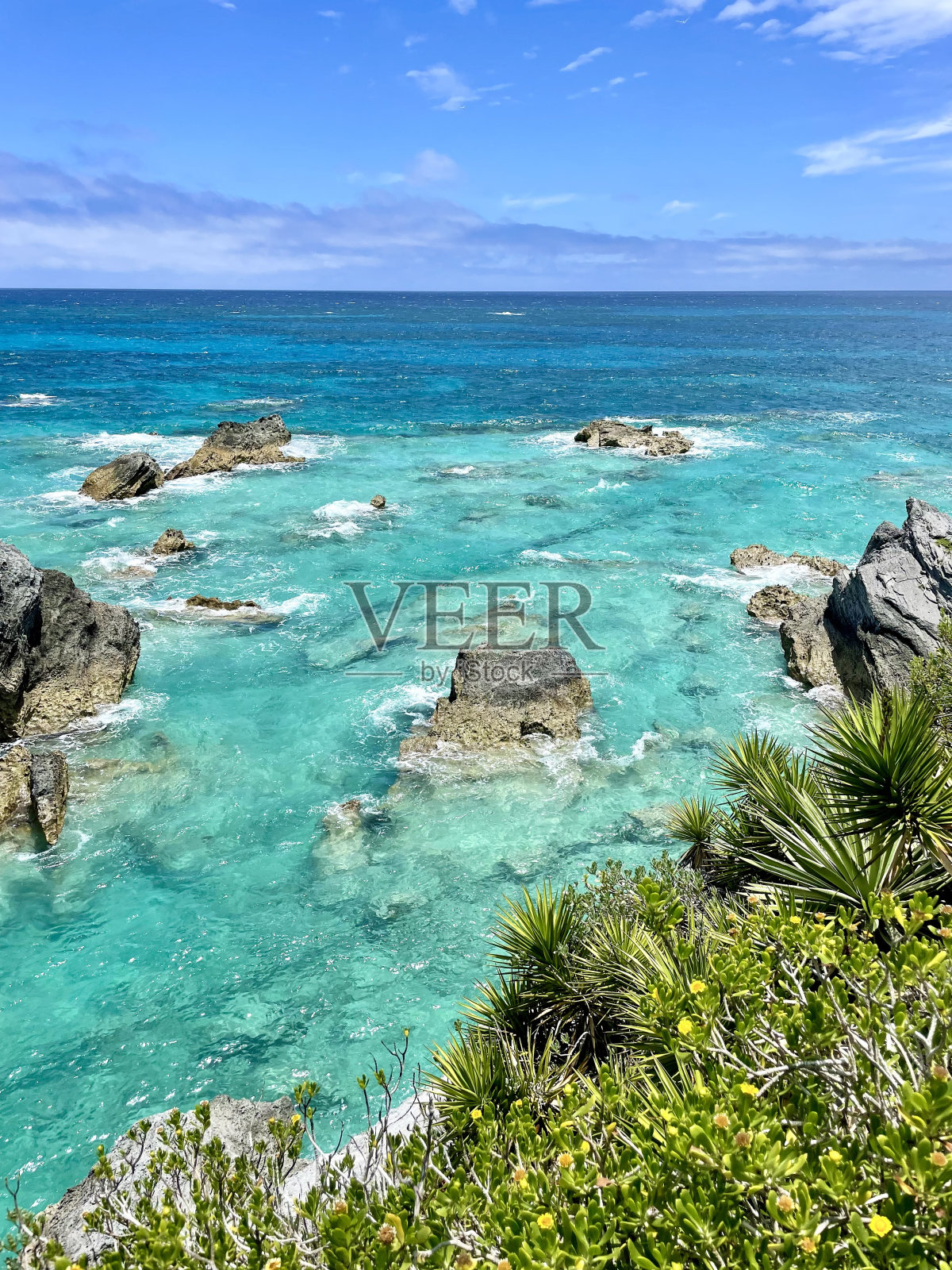 热带岩滩照片摄影图片