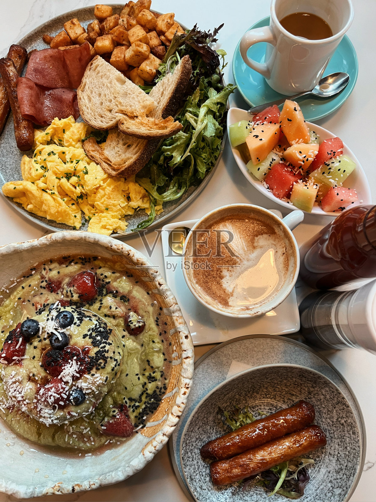 早午餐时间照片摄影图片