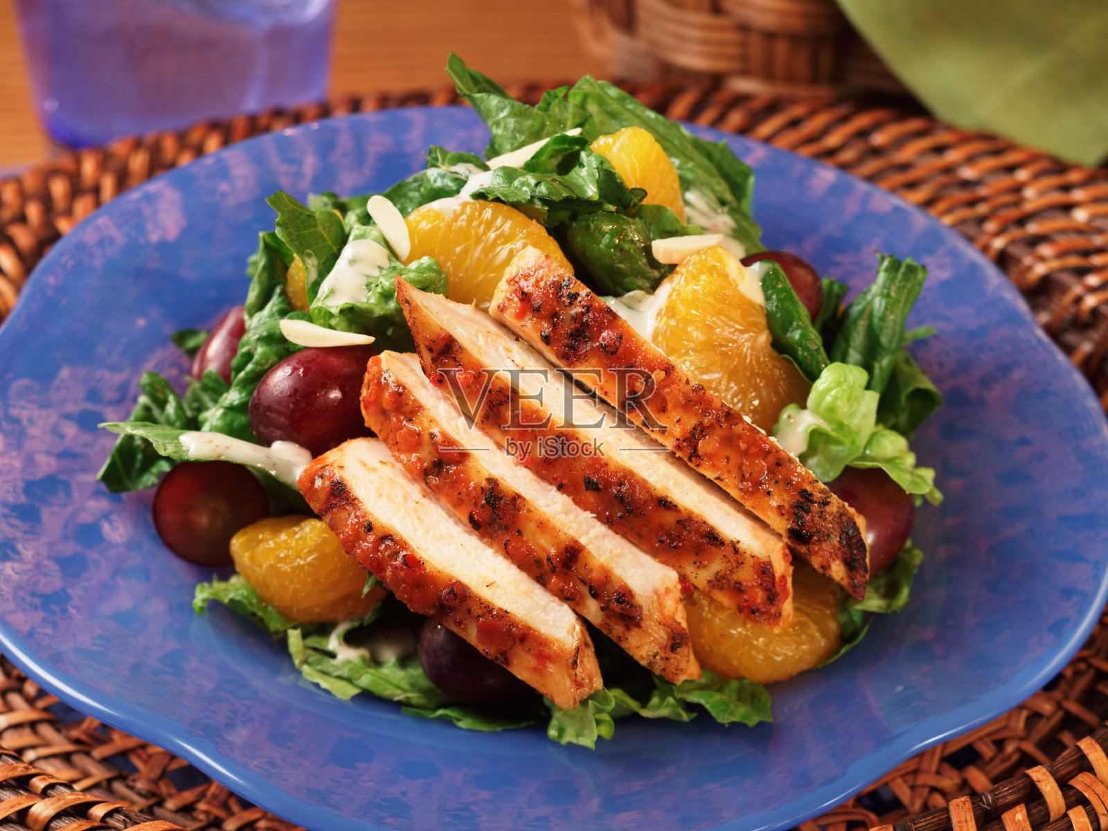 鸡肉饭照片摄影图片