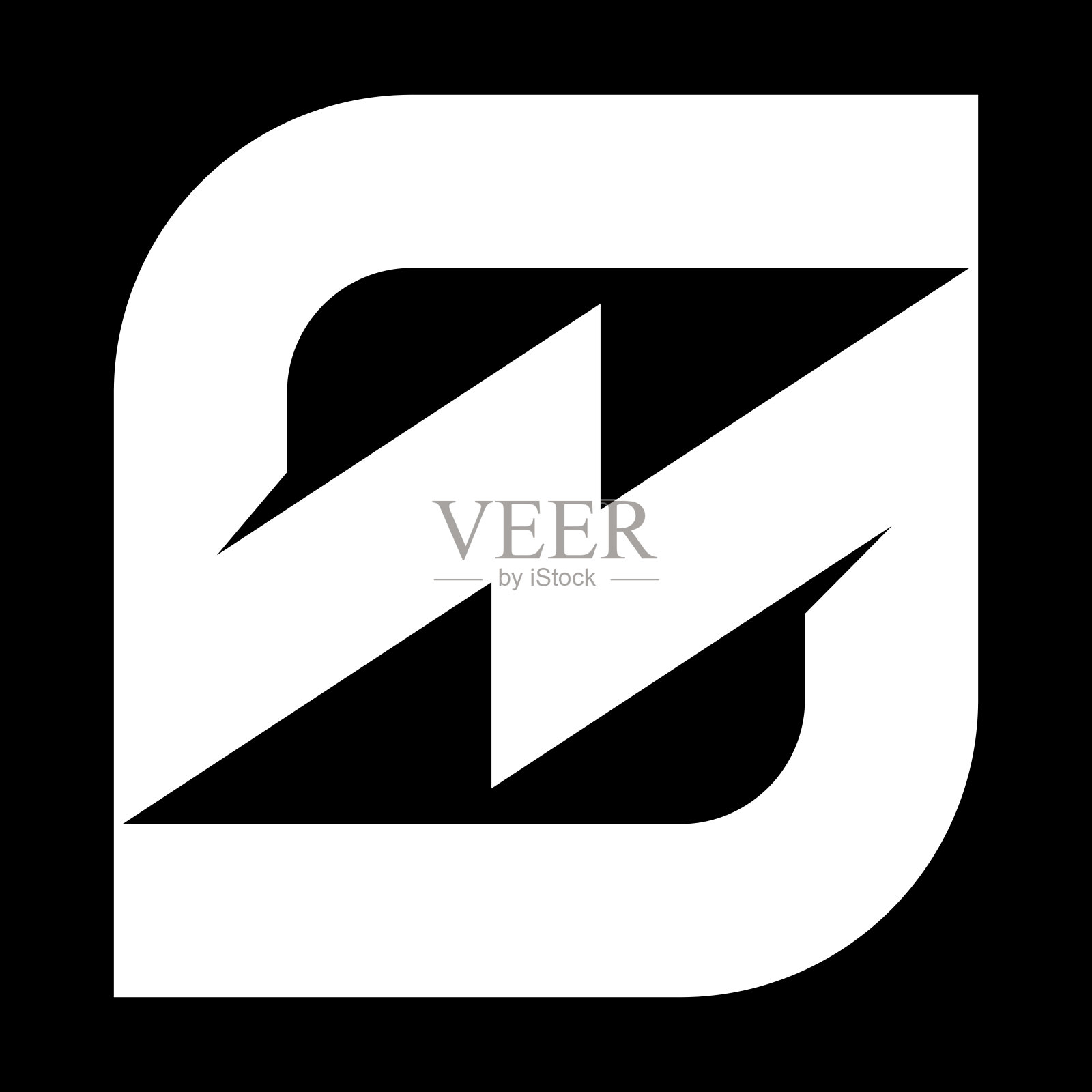 最小SN标识。奢侈背景上的NS字母图标。标志创意基于SN字母首字母组合。专业的品种字母符号和NS标志的背景。插画图片素材