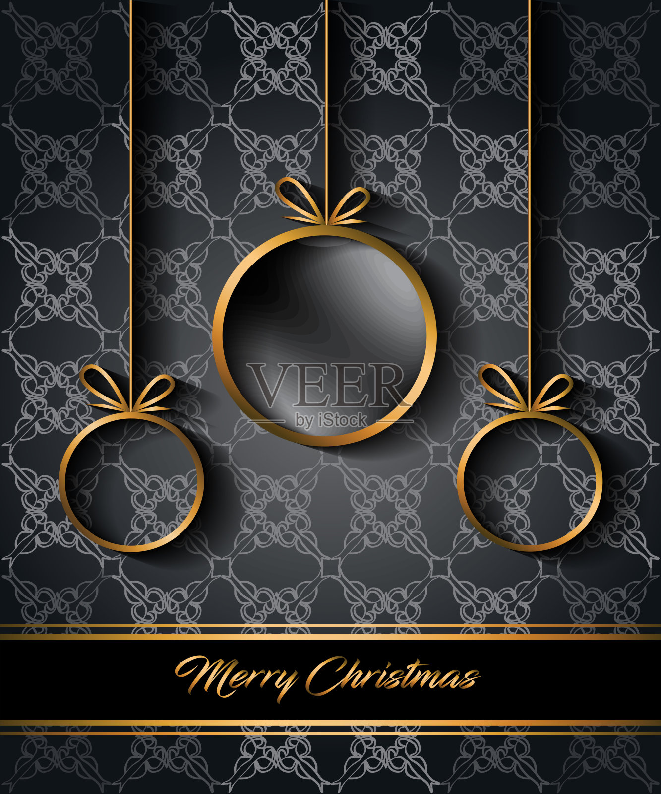 圣诞快乐的背景为您的季节邀请，节日海报，贺卡。插画图片素材