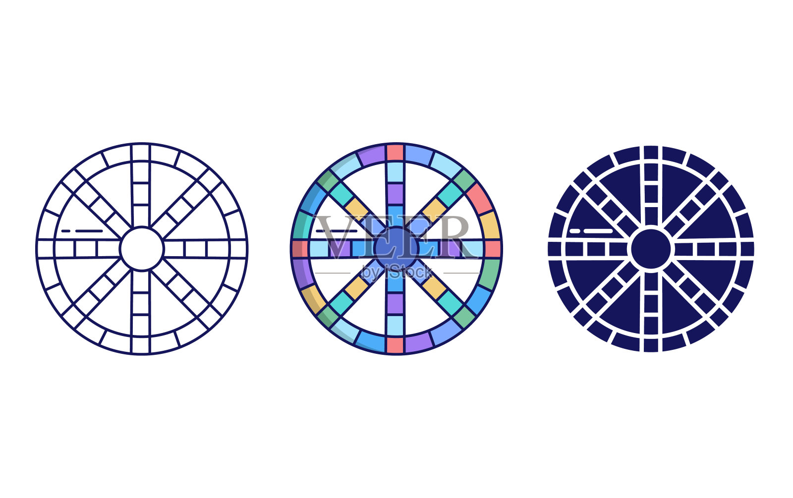 普通矢量图标图标素材