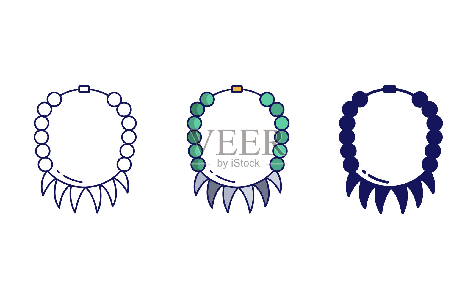 珠宝矢量图标插画图片素材