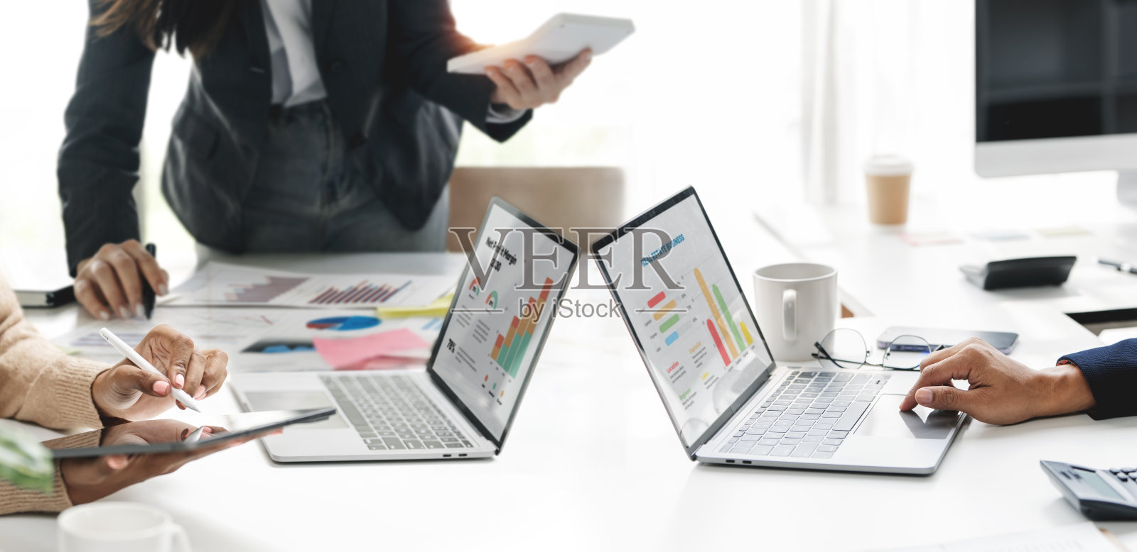 商务人士会议设计理念。业务规划策略照片摄影图片