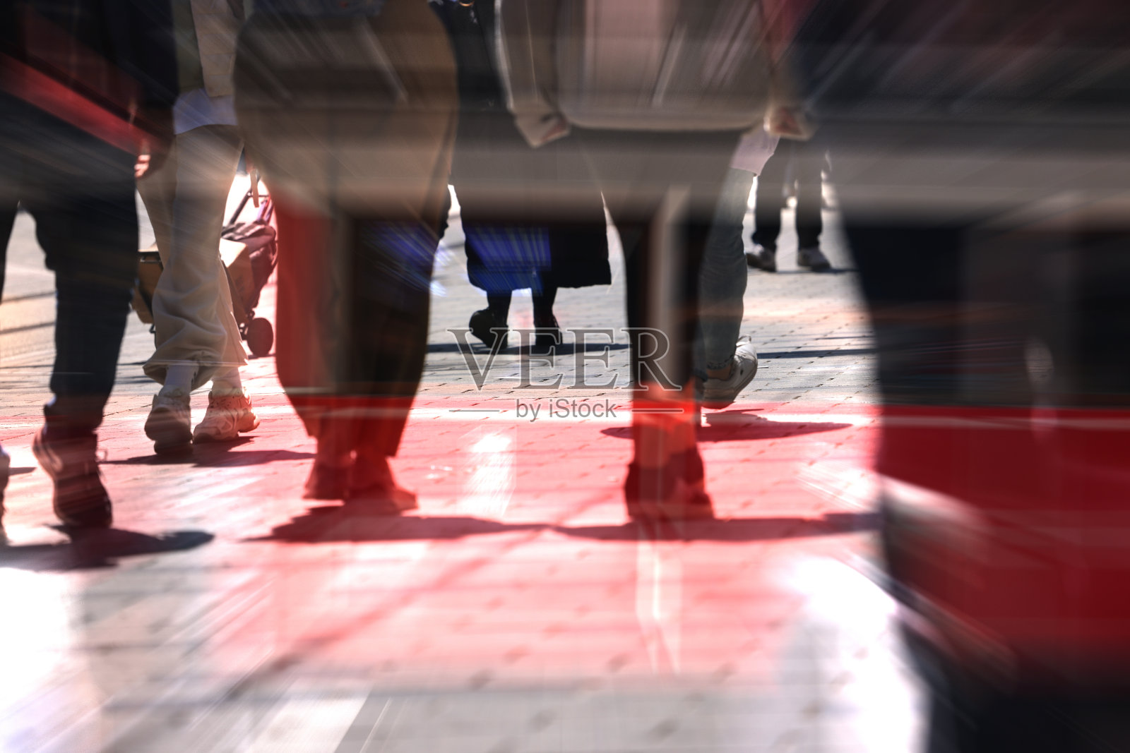 伊斯坦布尔行走的剪影照片摄影图片