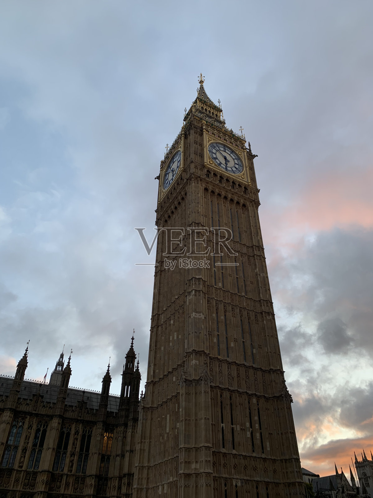 伦敦的大本钟照片摄影图片