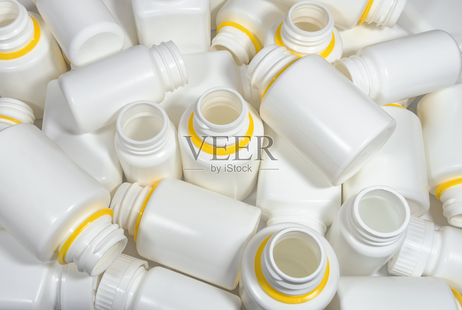 白色塑料医药容器照片摄影图片