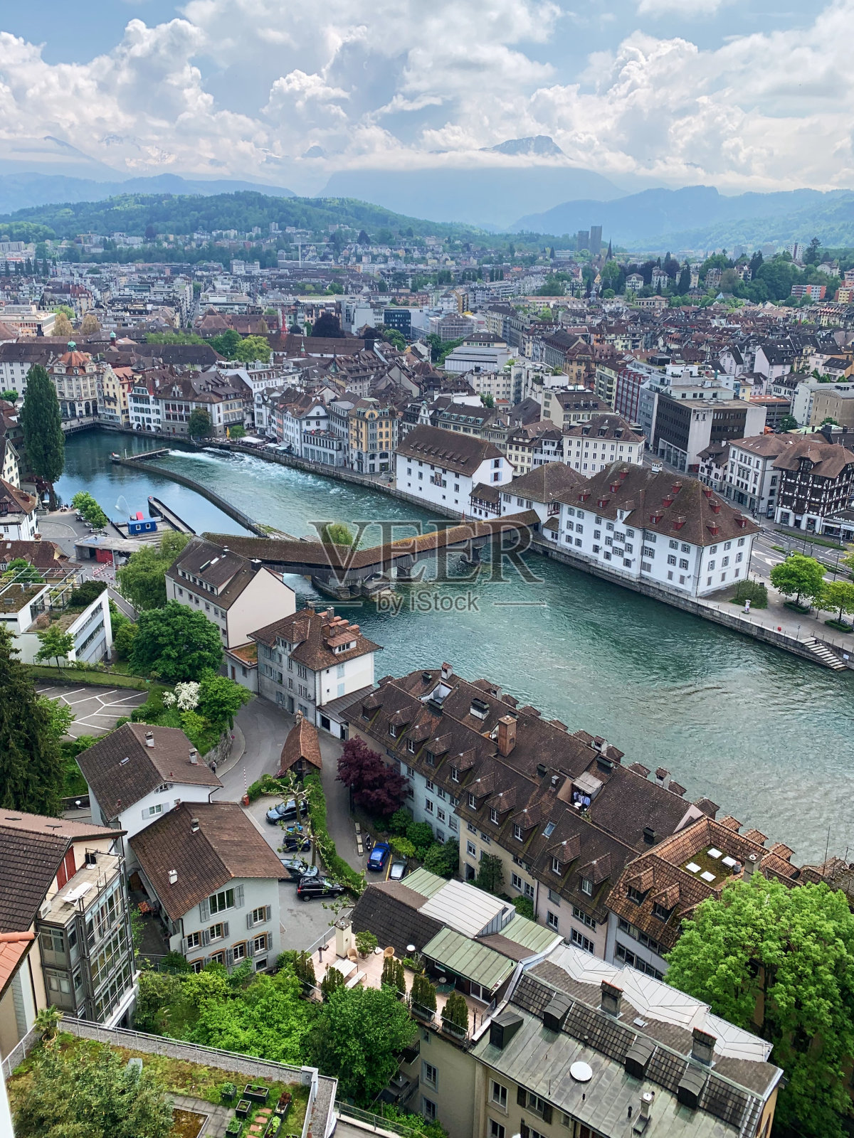 Lauterbrunnen和Lucerne，瑞士照片摄影图片