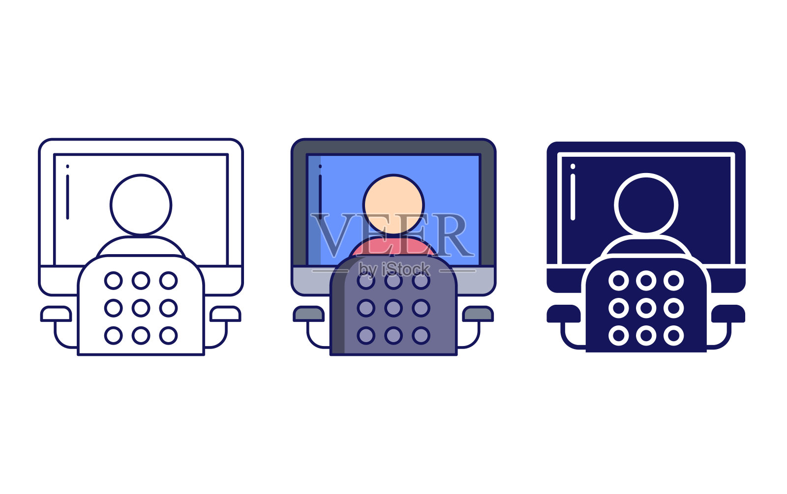 计算机矢量图标图标素材