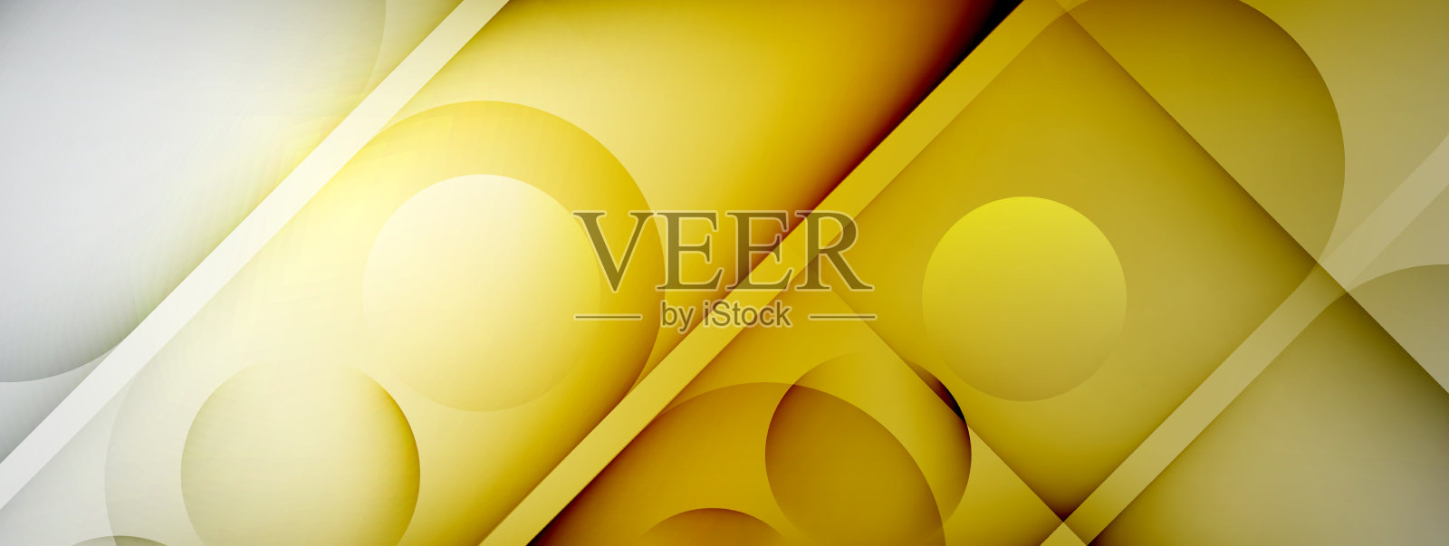 光几何抽象背景与线条插画图片素材