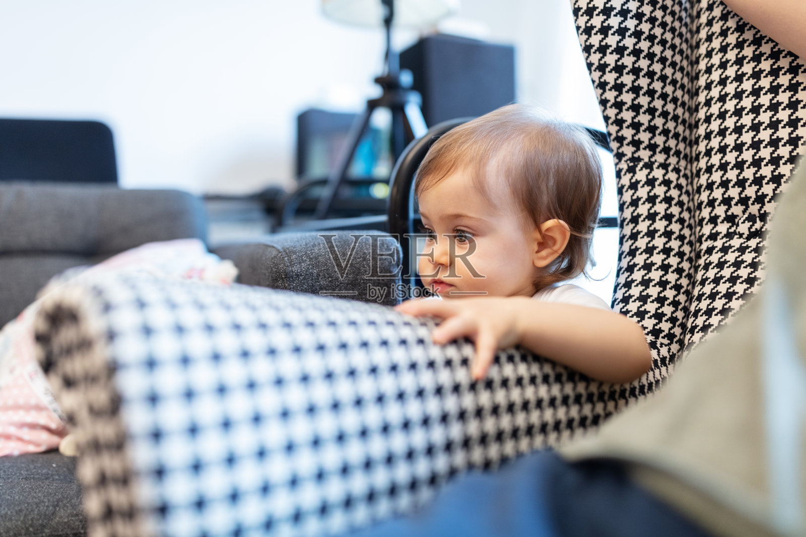 可爱孩子的肖像照片摄影图片