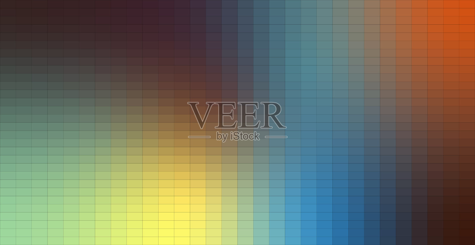 彩色游泳池马赛克瓷砖纹理图案抽象背景。向量插画图片素材