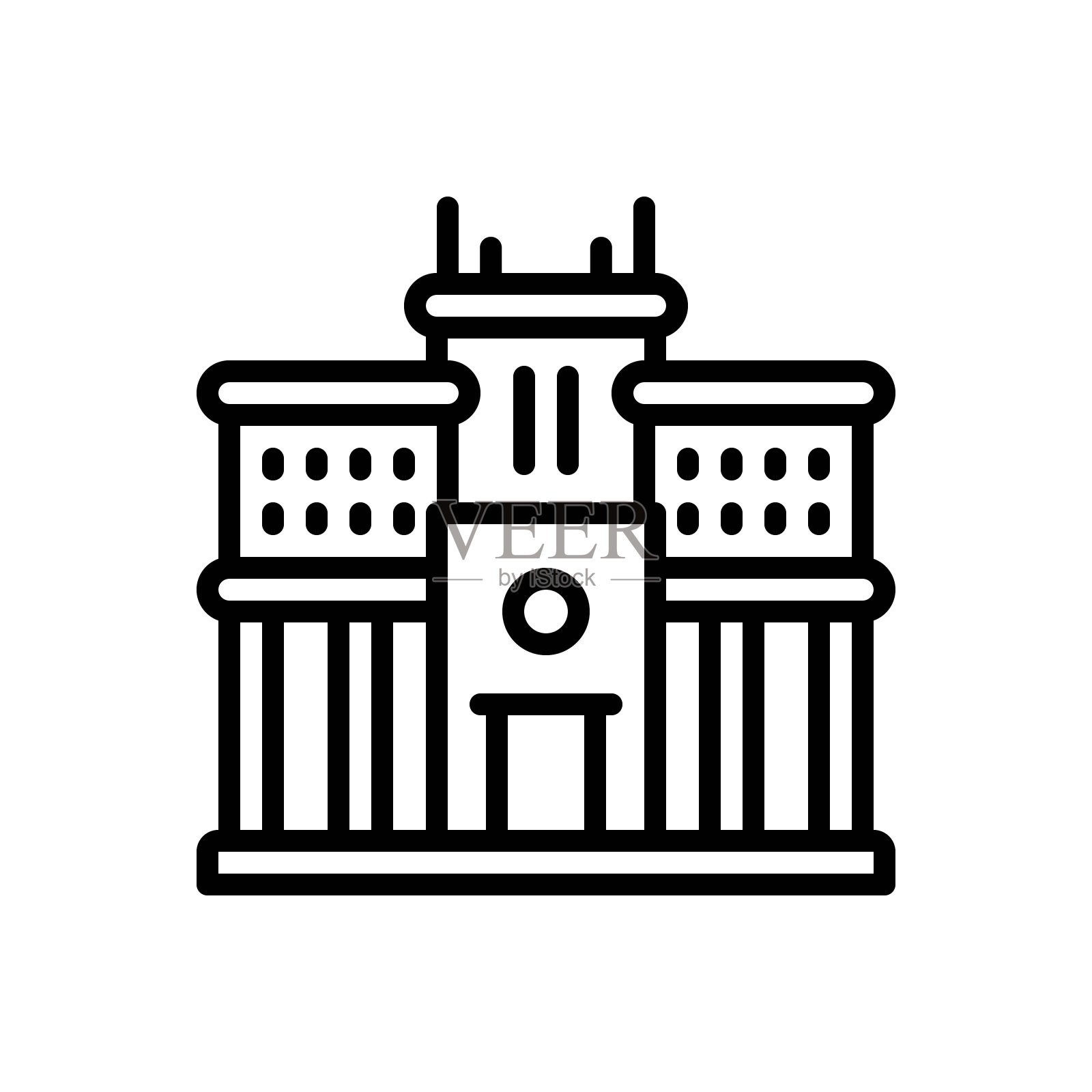 研究所成立插画图片素材