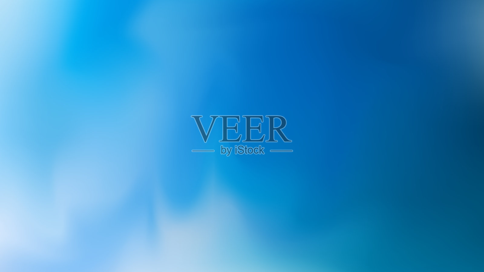 抽象的蓝色模糊渐变网格背景设计为您的演示文稿，矢量设计壁纸插画图片素材