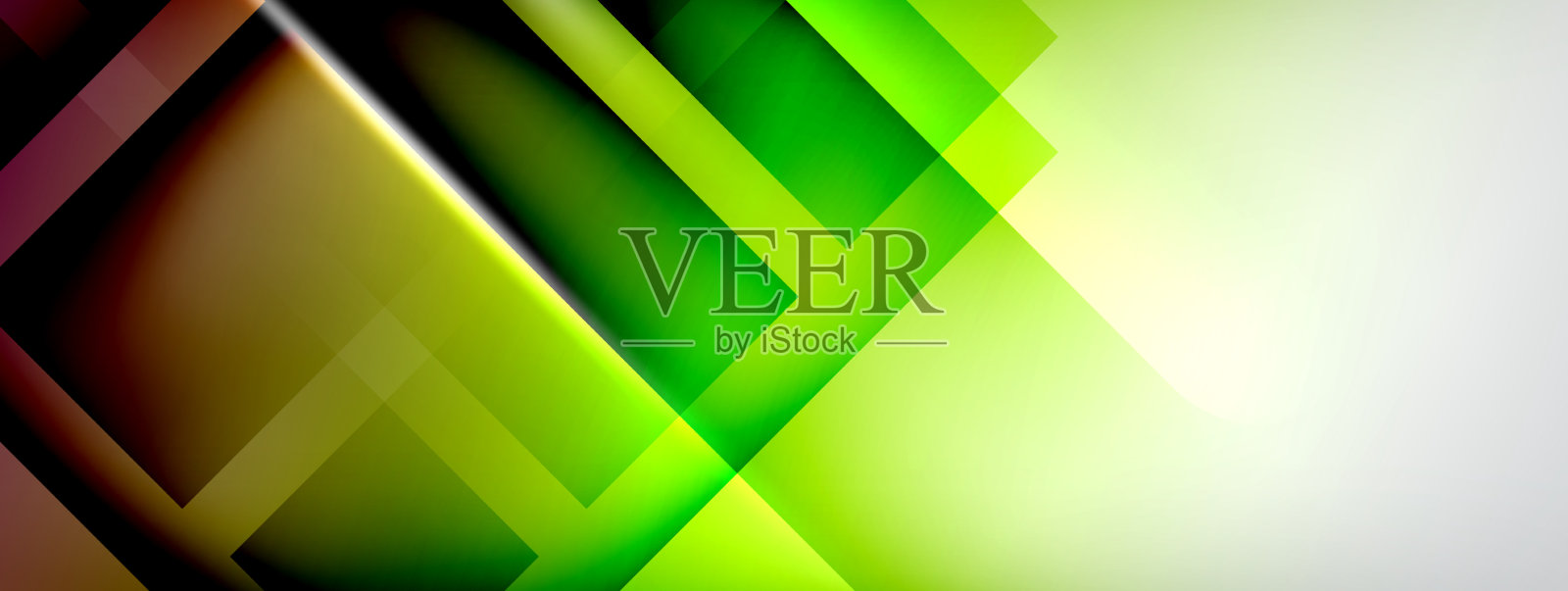 光和影的方块和线条抽象插画图片素材