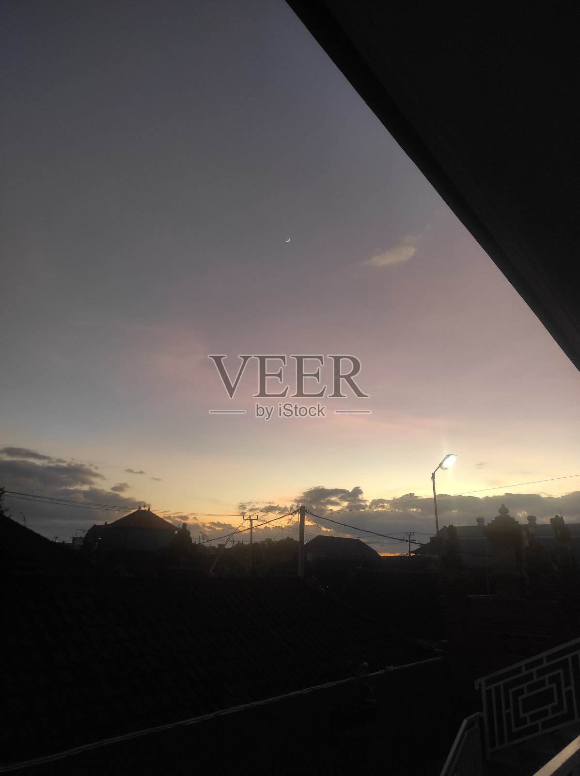 粉色的天空照片摄影图片