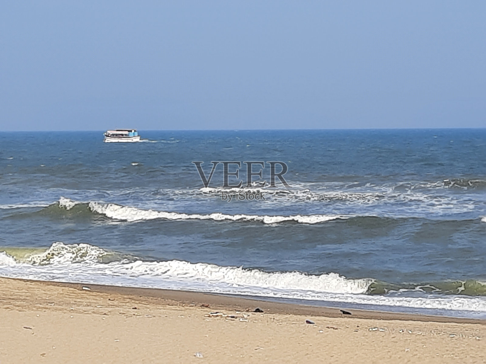 海与船照片摄影图片