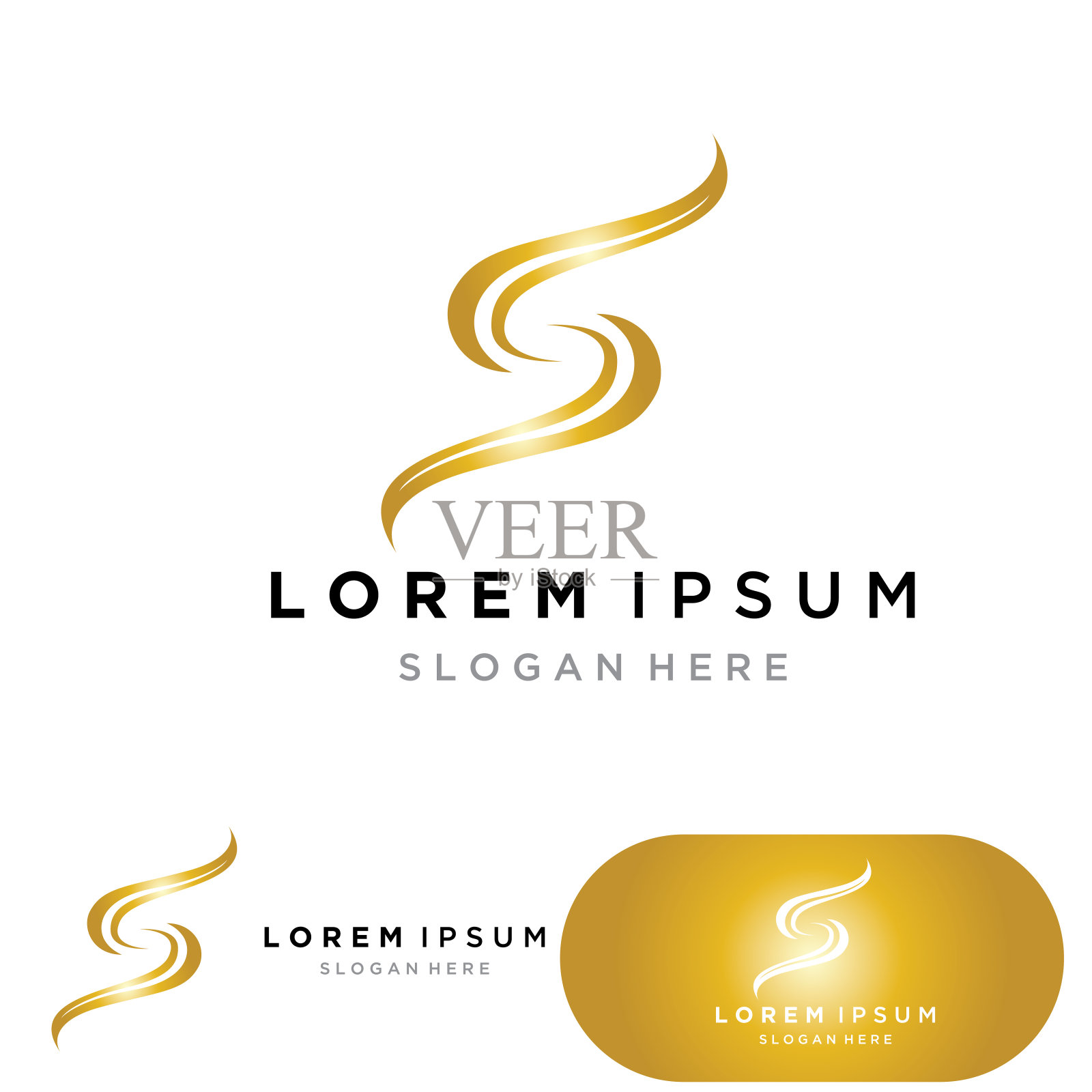 S字母标志商业公司插画图片素材