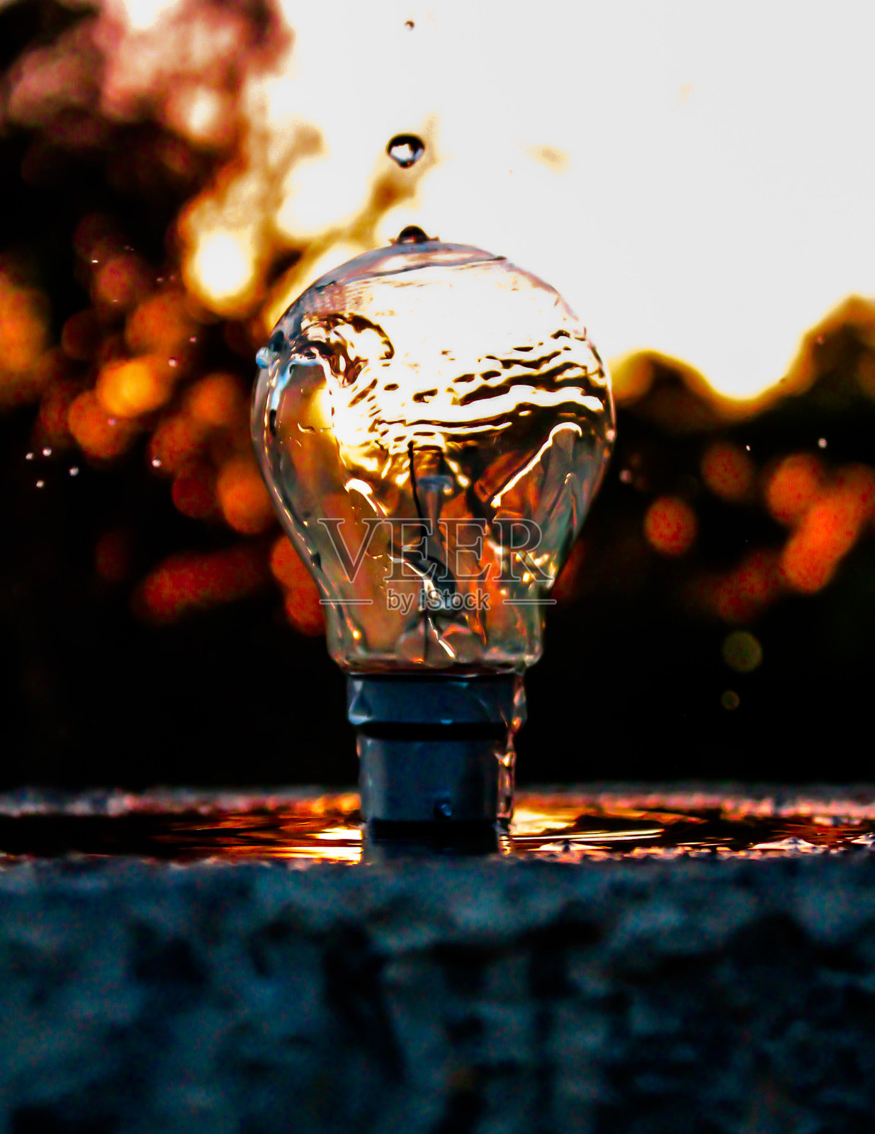 蓝光照片摄影图片