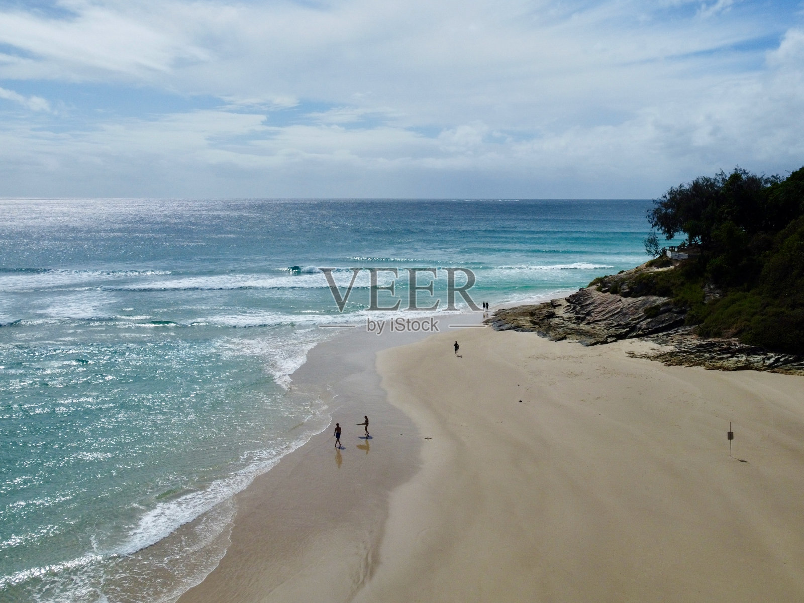 德德曼海滩-北斯特拉德布鲁克岛-昆士兰旅游目的地照片摄影图片