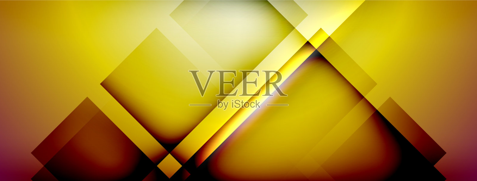 光和影的方块和线条抽象插画图片素材