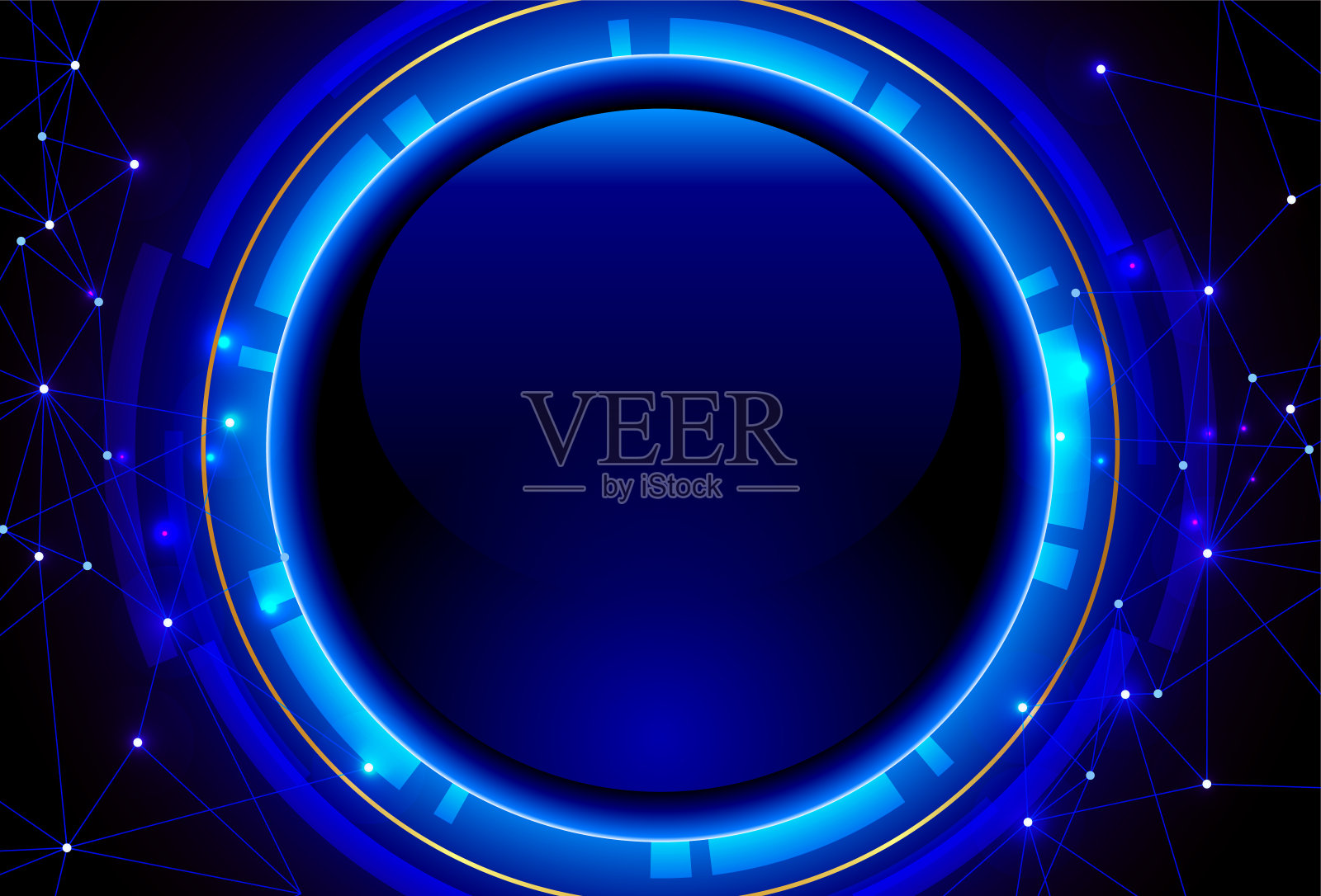 数码及科技背景插画图片素材