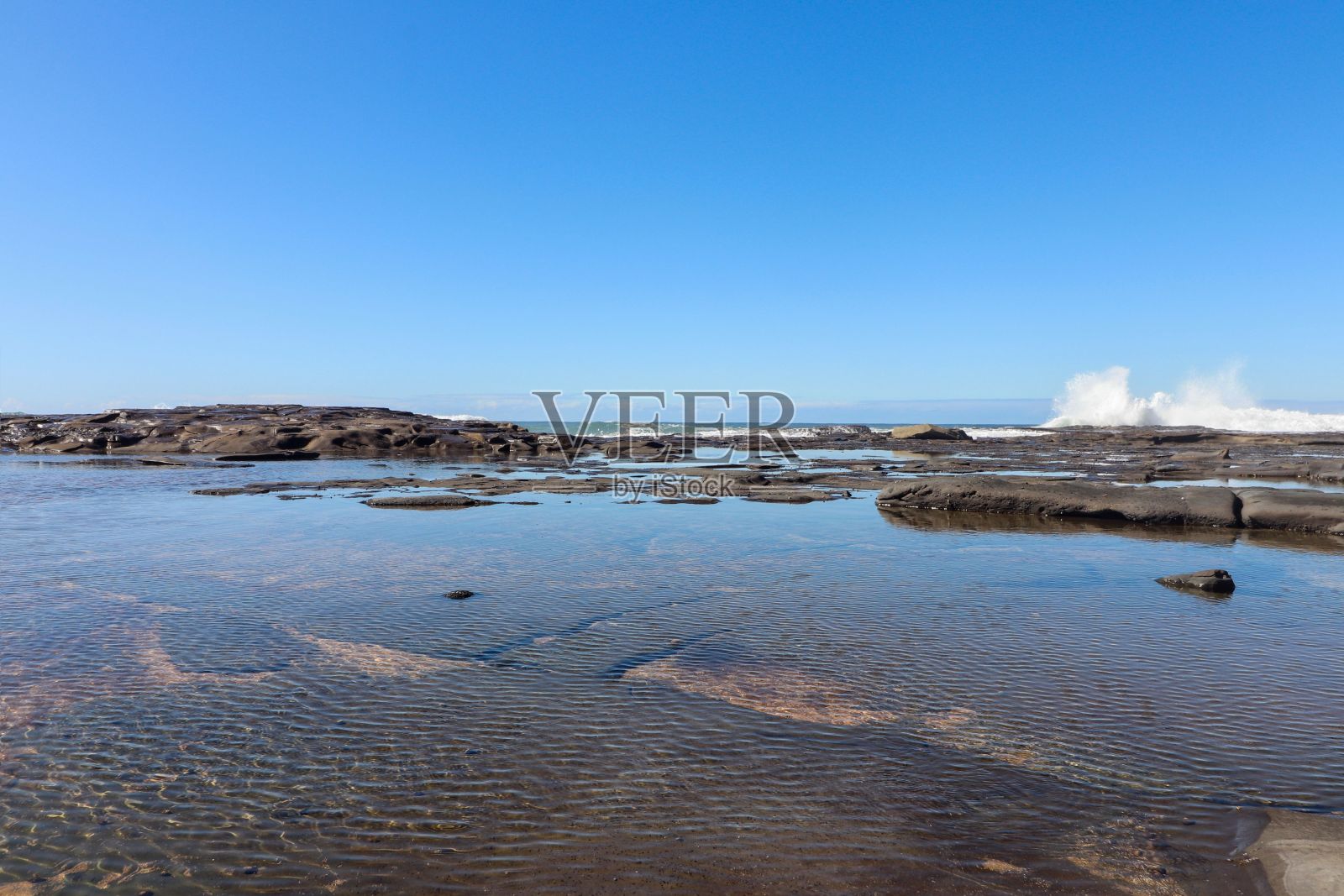 澳大利亚新南威尔士州南海岸的沃克斯海滩照片摄影图片