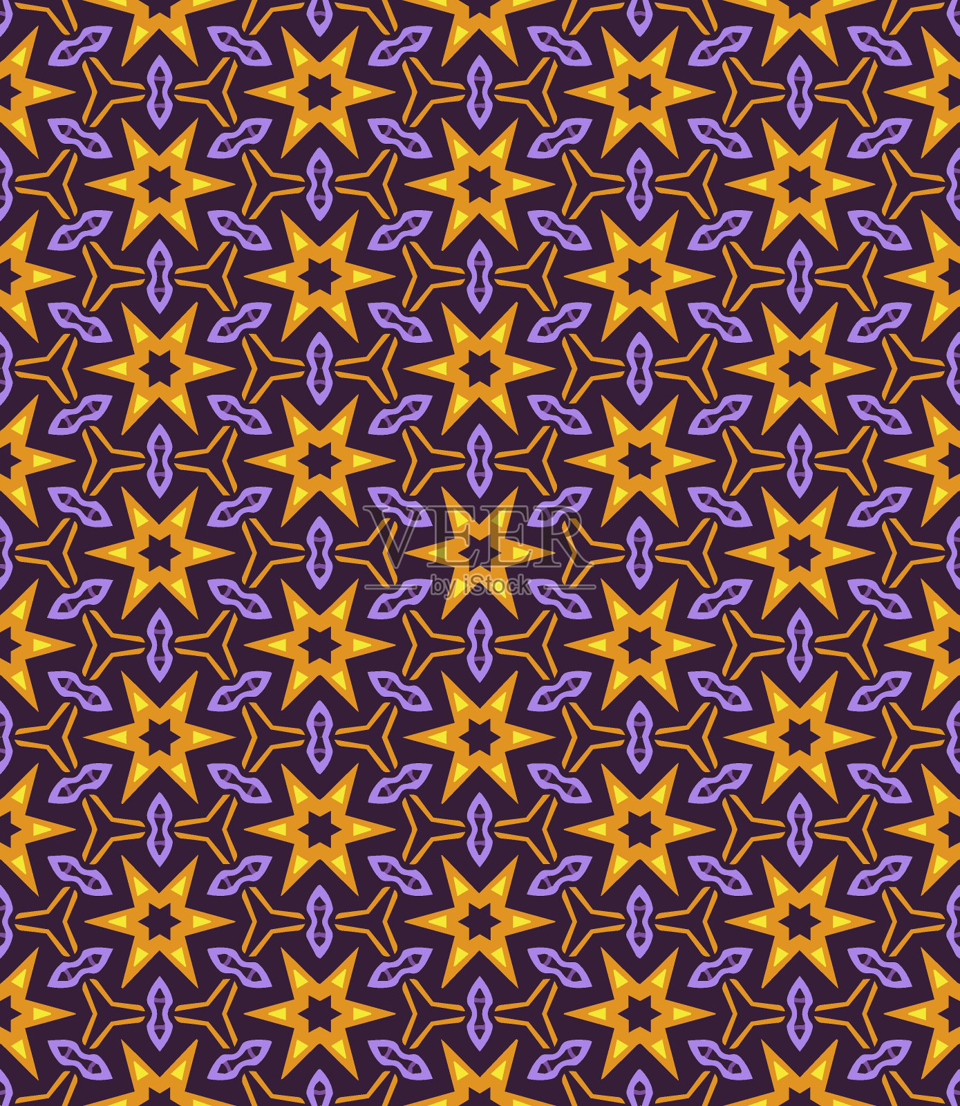 多色无缝抽象图案。背景和背景。多色。色彩斑斓的装饰图案。插画图片素材