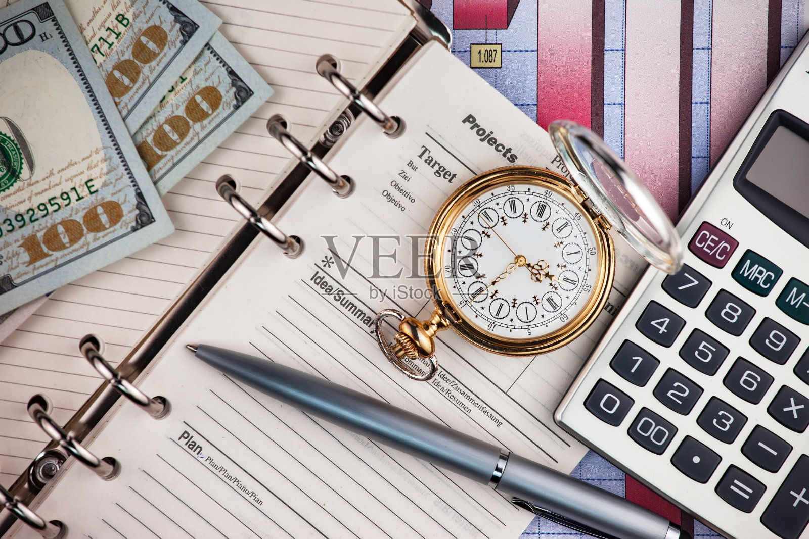 业务和会计项目照片摄影图片