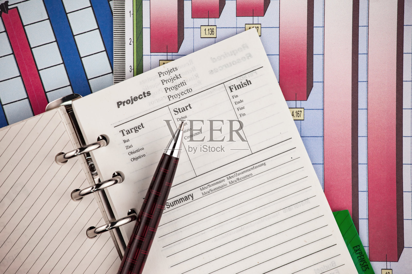 业务和会计项目照片摄影图片