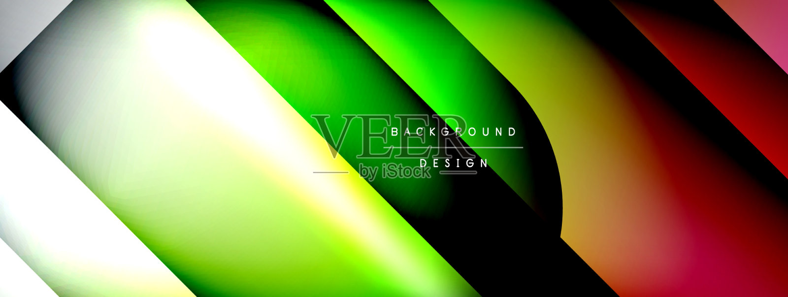 抽象线条背景发光插画图片素材