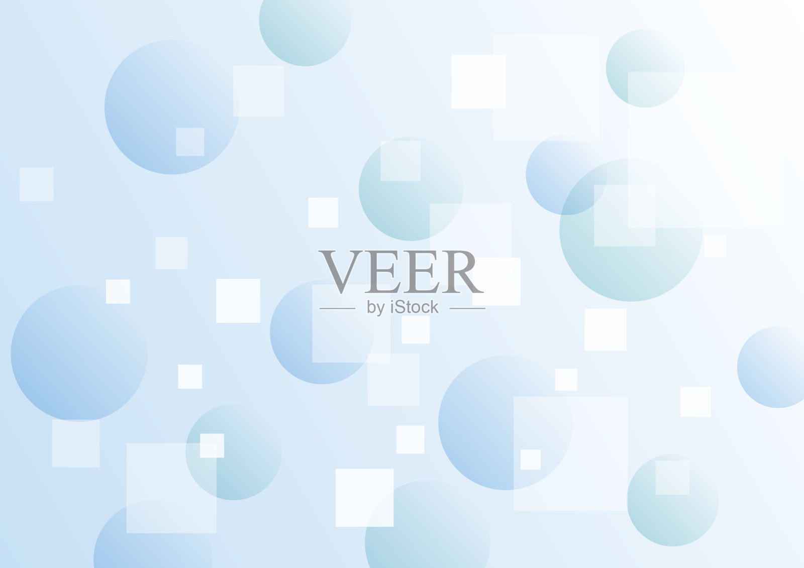 背景设置圆形和方形图案插画图片素材