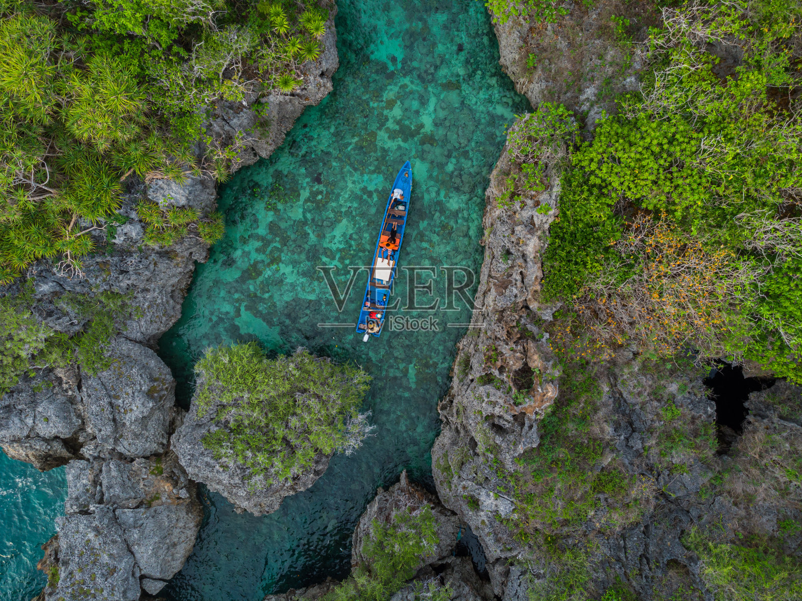 坦巴尔美丽岛屿的鸟瞰图照片摄影图片