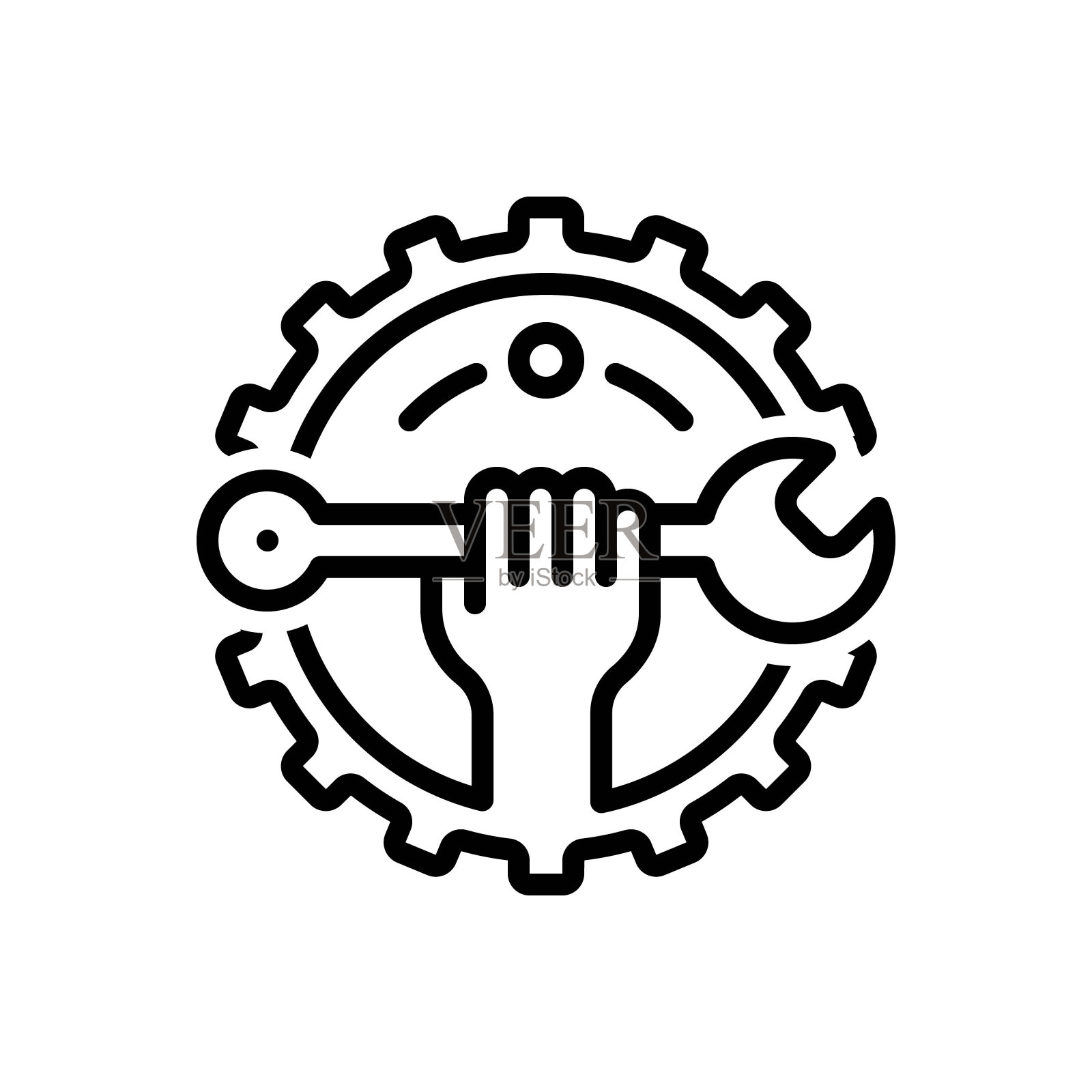 修复工具插画图片素材