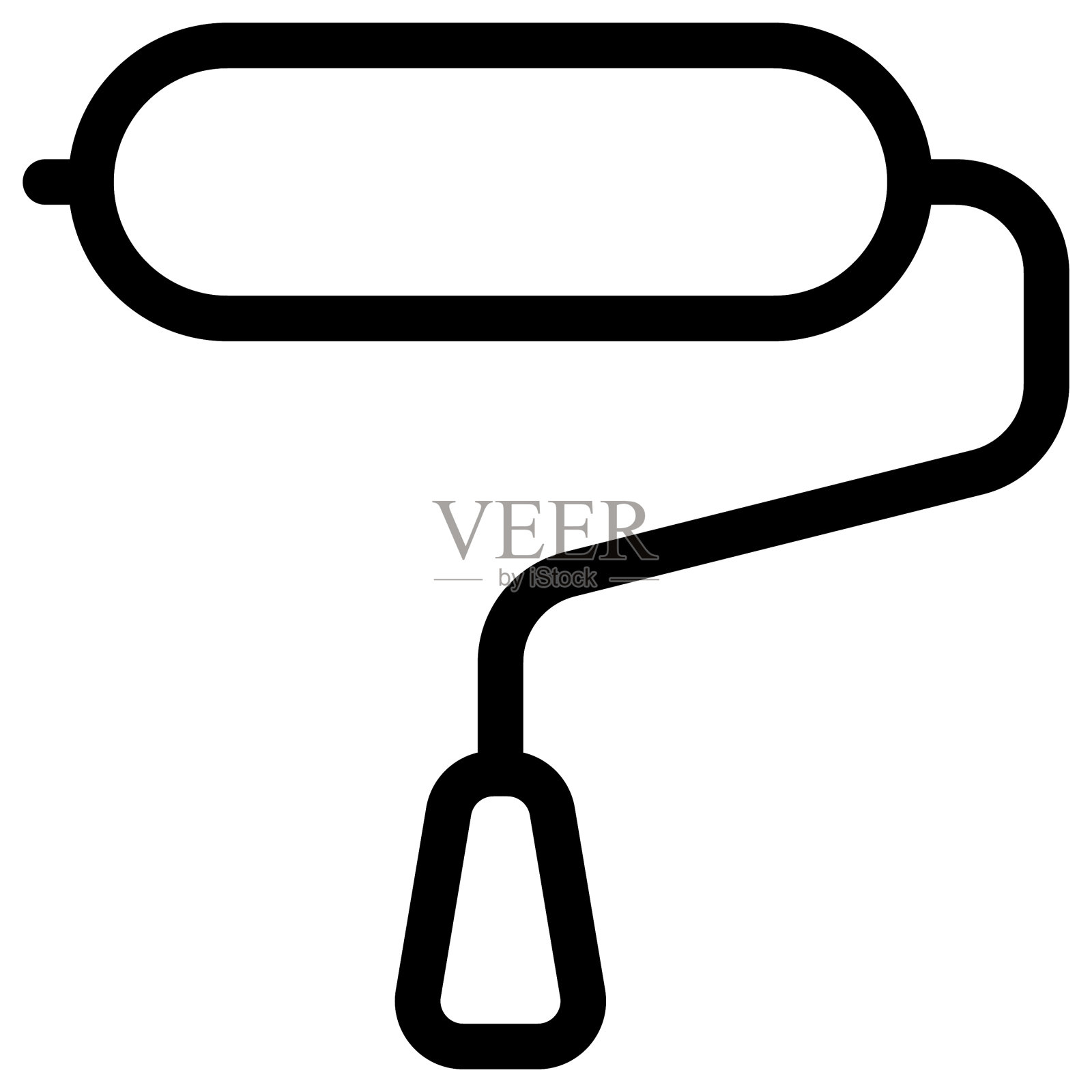 辊刷易于上色图标素材