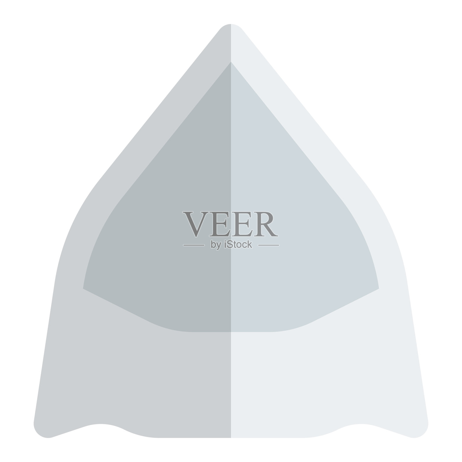 一个大而柔软的无框椅子设计元素图片