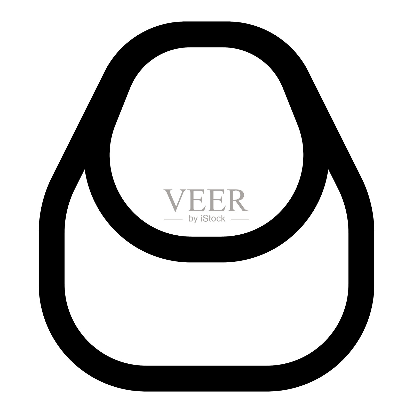 萨科椅也叫豆袋图标素材