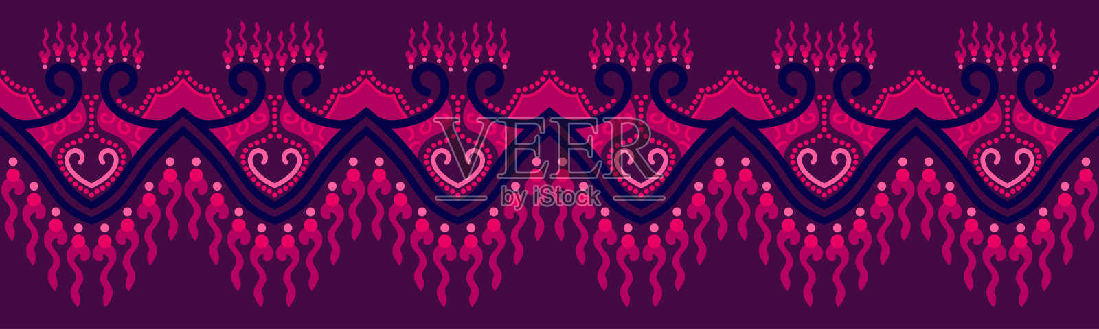 民族图案几何图案民俗装饰。部落民族矢量纹理。无缝条纹图案的阿兹特克风格。图部落刺绣。印度EP.90插画图片素材