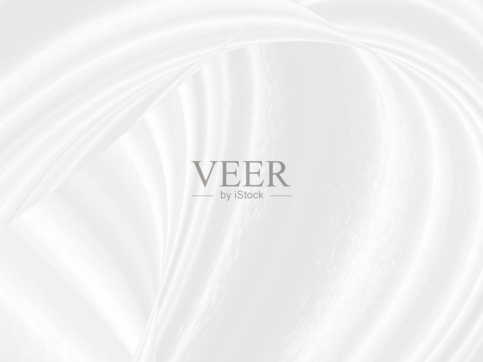 干净的织物编织美观柔软抽象流畅的曲线形状装饰时尚纺织品白色背景照片摄影图片